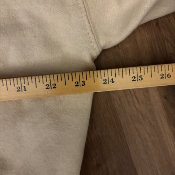 Chomp Brand Cactus Always Prickly Beige Unisex Fleece Hoodie EUC XL - Picture 6 of 7